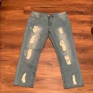 Destress jeans